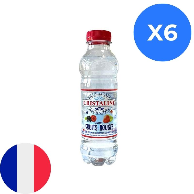 24 Bouteilles d'Eau de Source Cristaline 24 x 50 CL