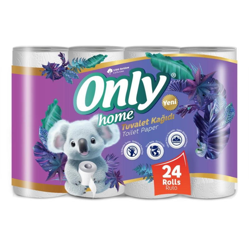 Only Home Papier Toilette 24