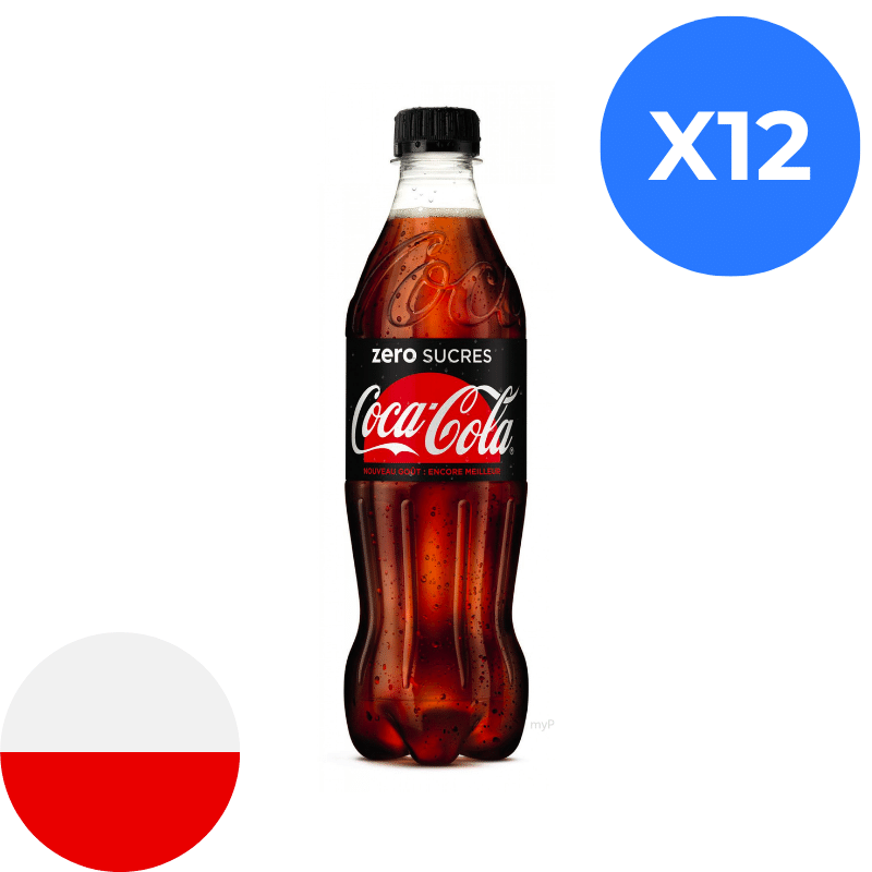 Coca-Cola Zéro 50cl x12 UA