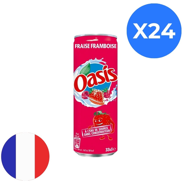 Oasis Fraise Framboise 33cl x24 FR