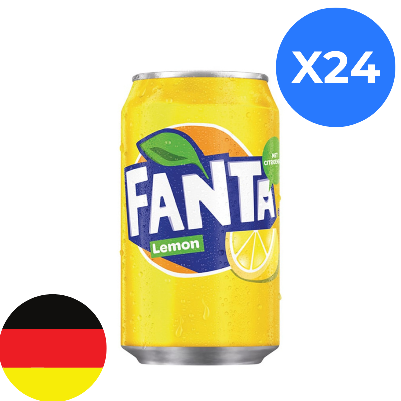 Fanta Lemon 33cl x24 DE