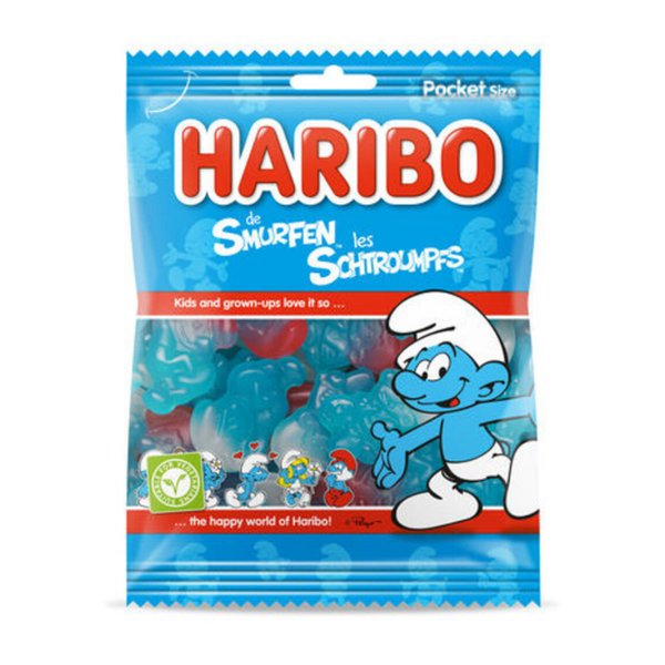 Haribo Les Schtroumpfs 75g