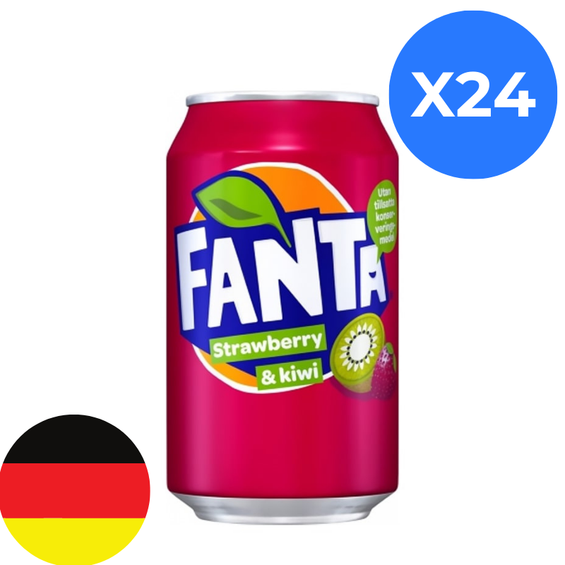 Fanta Strawberry-Kiwi 33cl x24 DE