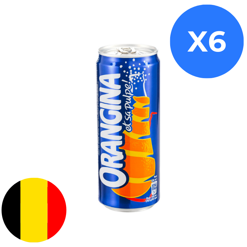 Orangina 33cl x6 BE