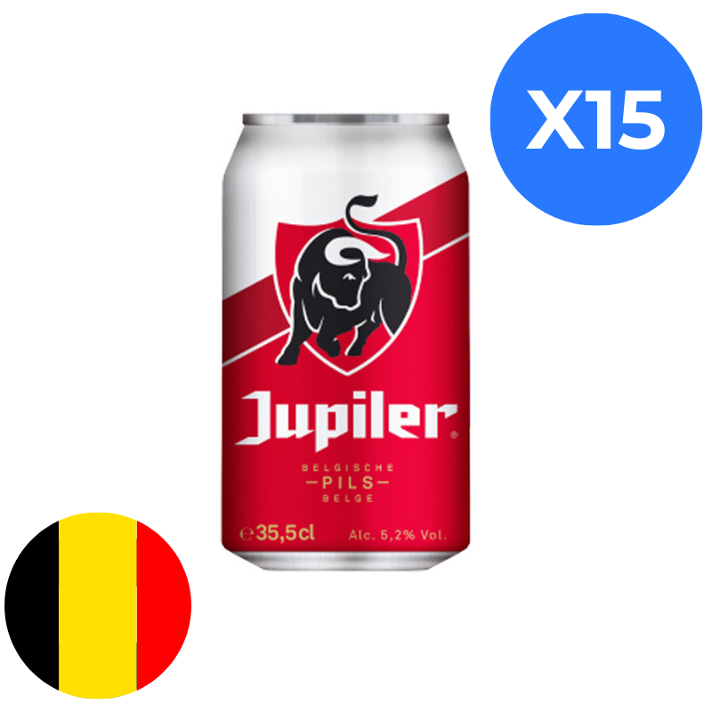 Jupiler 35,5cl x15