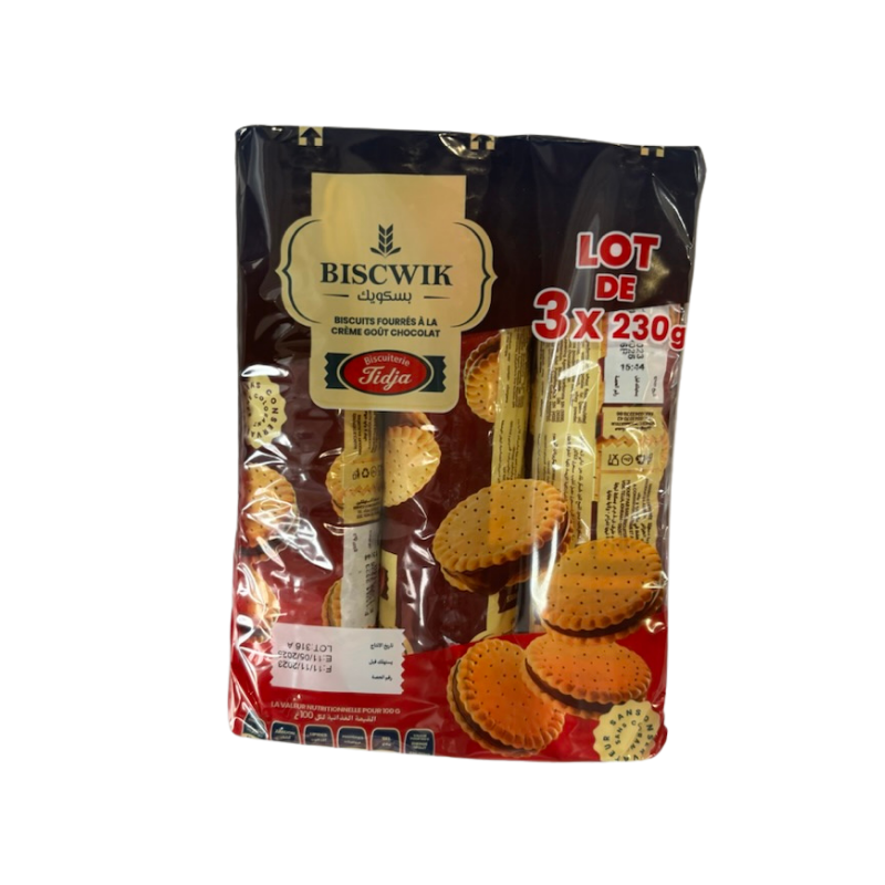 Biscwik chocolat 3x230g