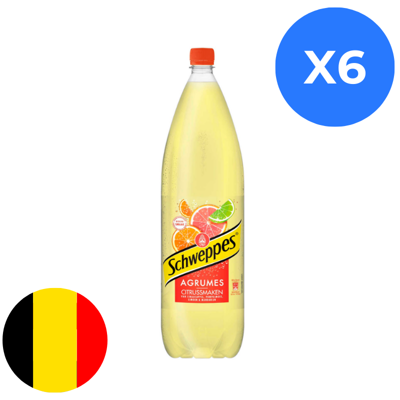 Schweppes Agrum' 1,5l x6 BE