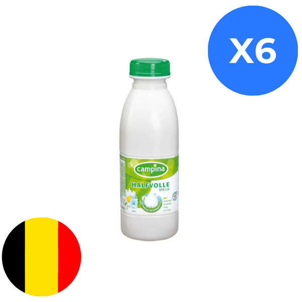 Campina Demi-écrémé 50cl x6 BE