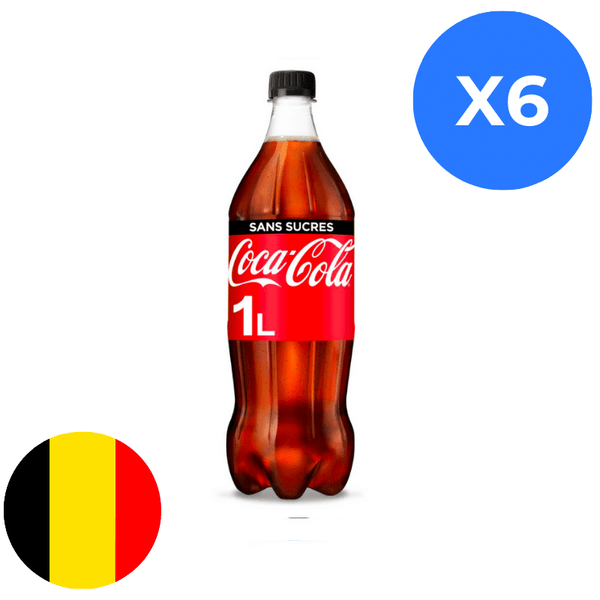 Coca-Cola Zéro 1L x6 BE