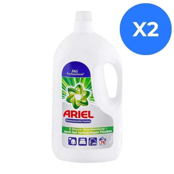 Ariel Professional - 74 lavages 4,07l x2