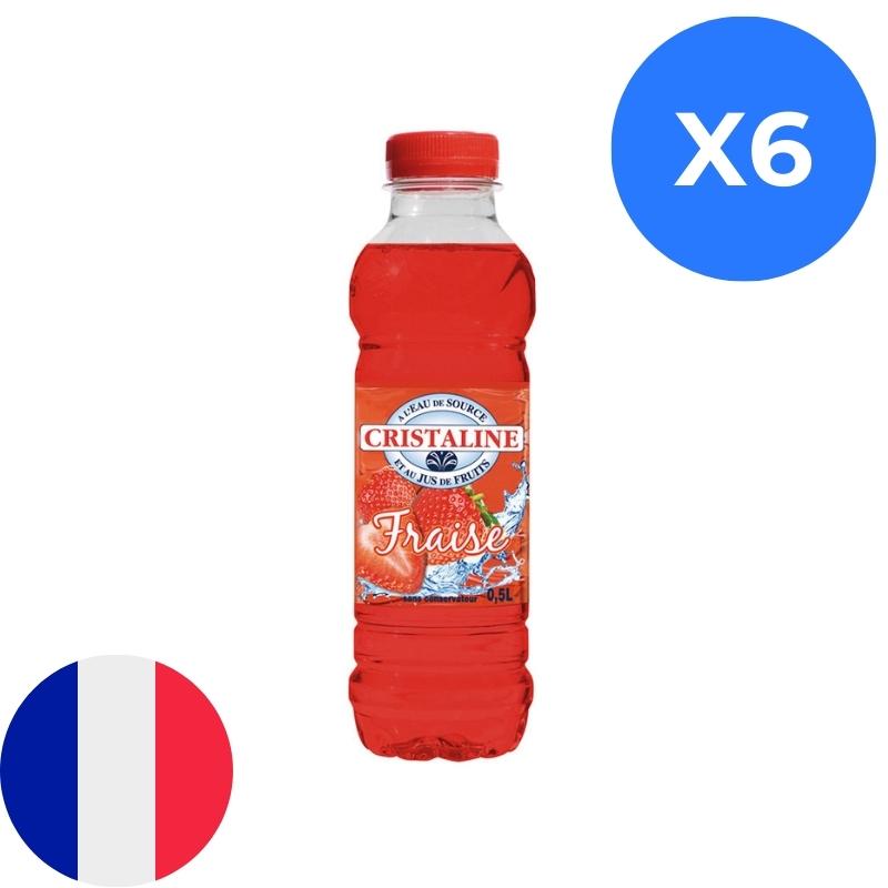 Cristaline Fraise 50cl x6 FR