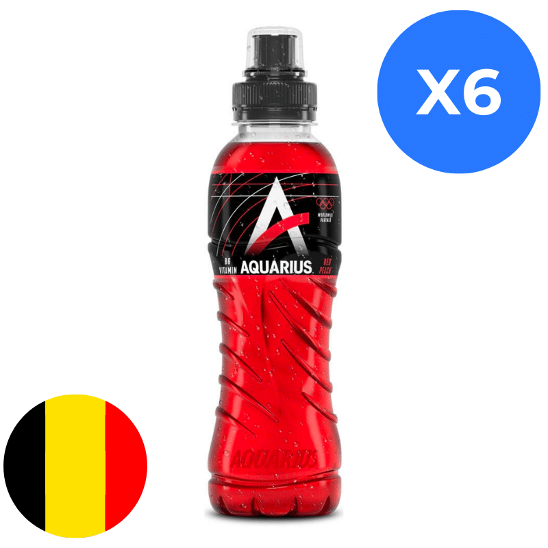 Aquarius Red Peach 50cl x6 BE