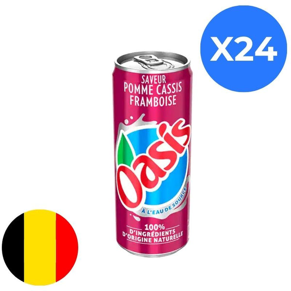 Oasis Pomme-Cassis-Framboise 33cl x24 BE