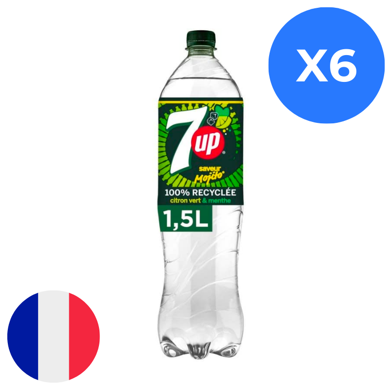 7Up Mojito 1,5L x6 FR