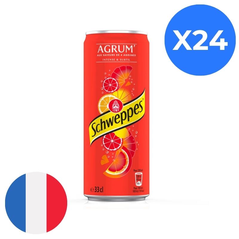 Schweppes Agrum' 33cl x24 BE