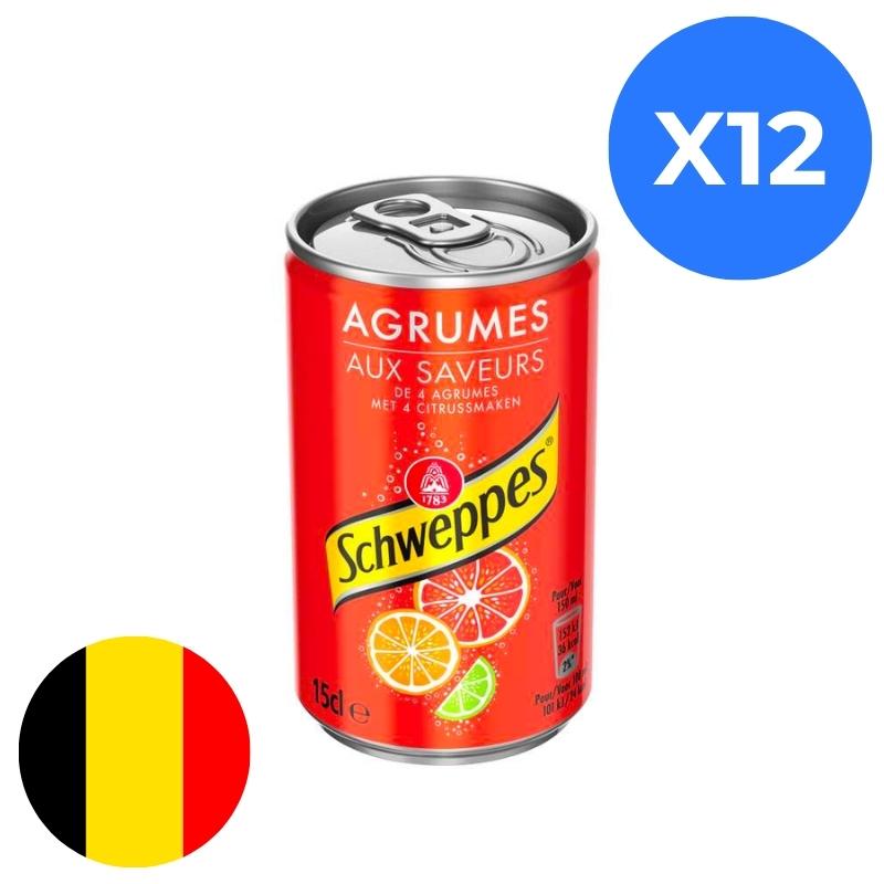 Schweppes Agrum' 15cl x12